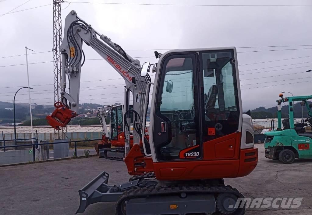 Takeuchi TB 230 Мини-экскаваторы