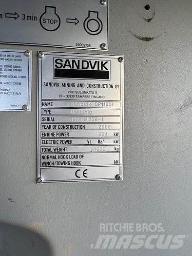 Sandvik DP 1100 Буровые вышки
