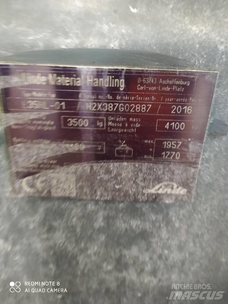 Linde E 35 HL Электропогрузчики