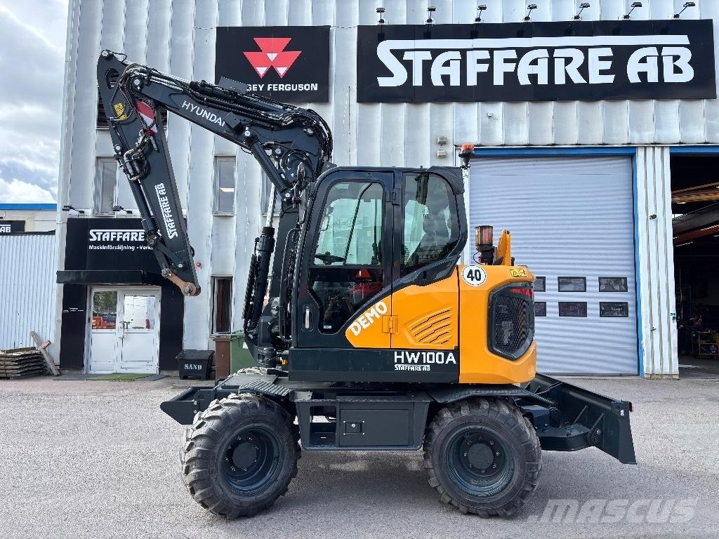 Hyundai HW100A Колёсные экскаваторы