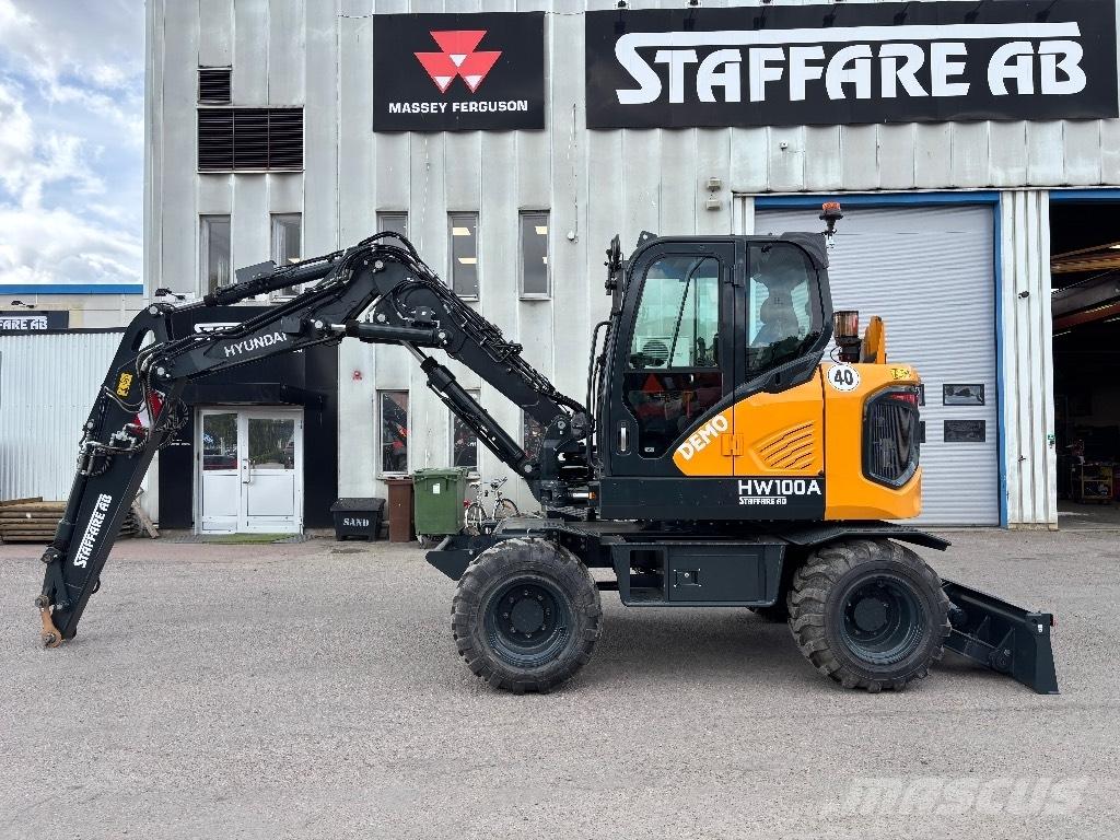 Hyundai HW100A Колёсные экскаваторы