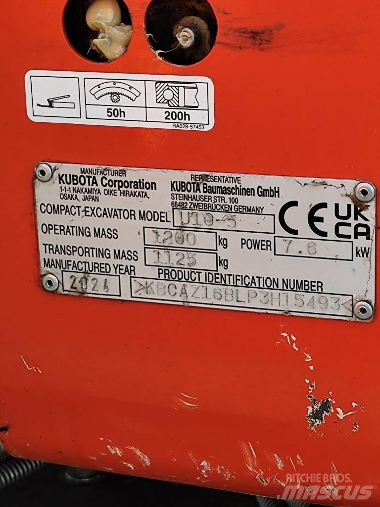 Kubota U 10 Мини-экскаваторы