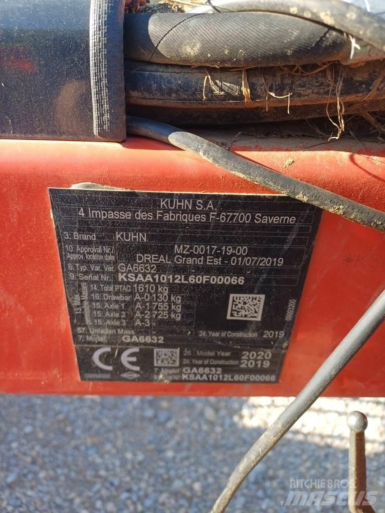 Kuhn GA 6632 Рядковые косилки