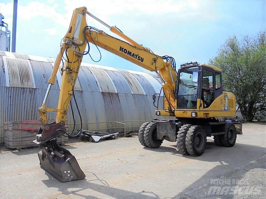 Komatsu PW 140-7 Колёсные экскаваторы