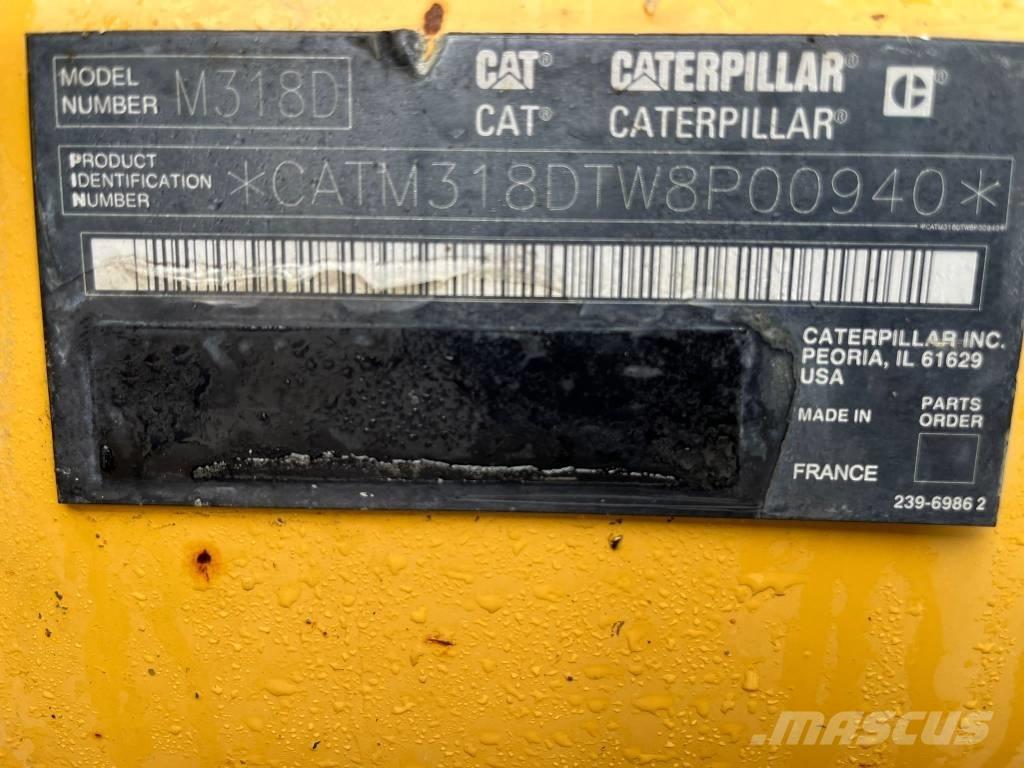 CAT M 318 D Колёсные экскаваторы