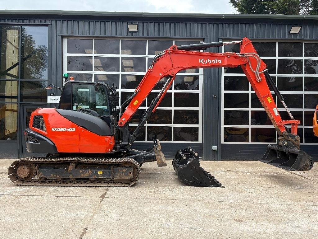 Kubota KX 080 Малые экскаваторы 7т-12т