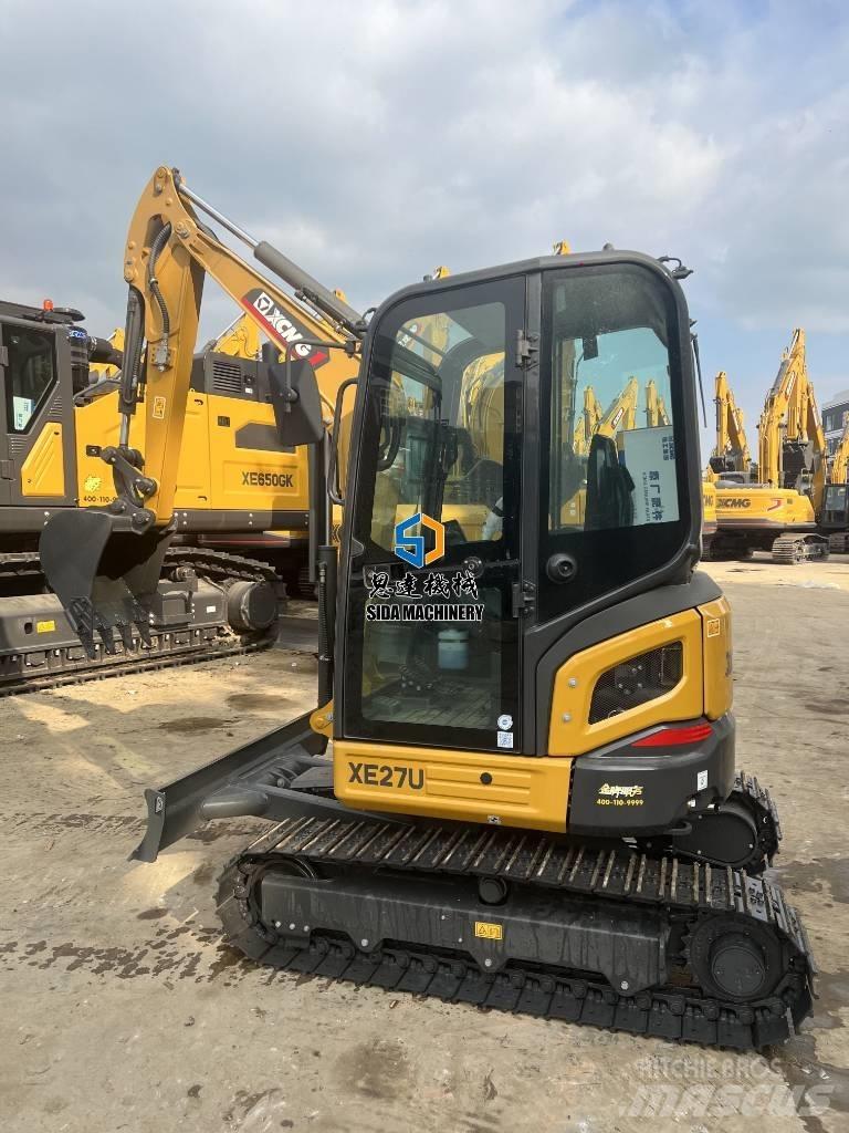 XCMG XE27U Мини-экскаваторы