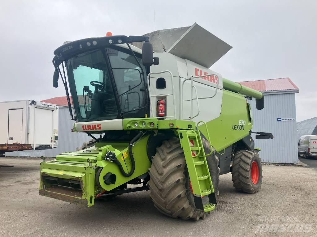 CLAAS Lexion 670 Зерноуборочные комбайны