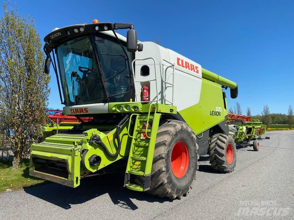 CLAAS Lexion 670 Зерноуборочные комбайны