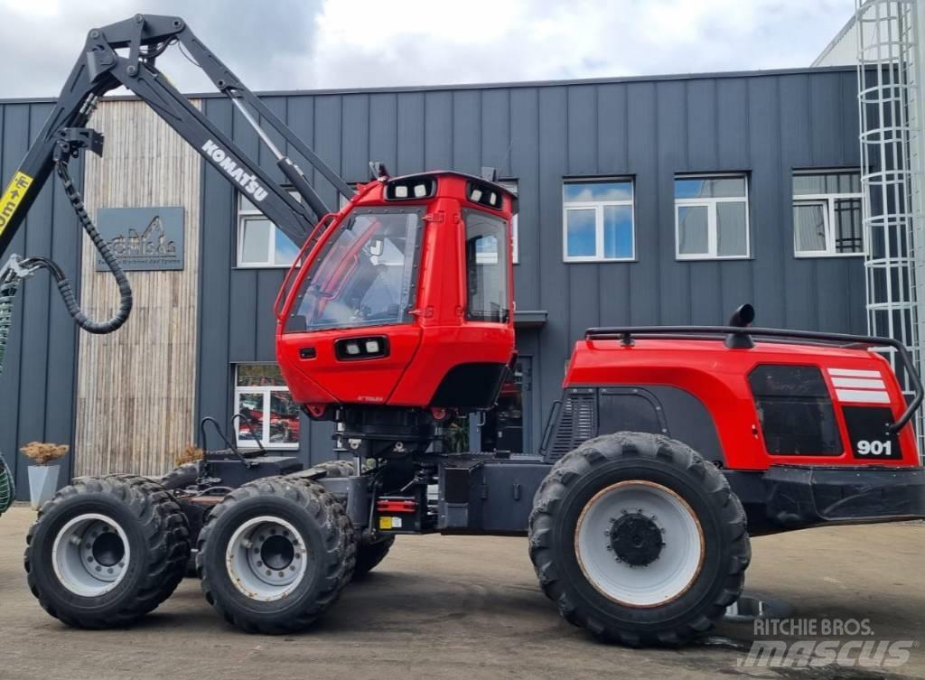 Komatsu 901 Харвестеры