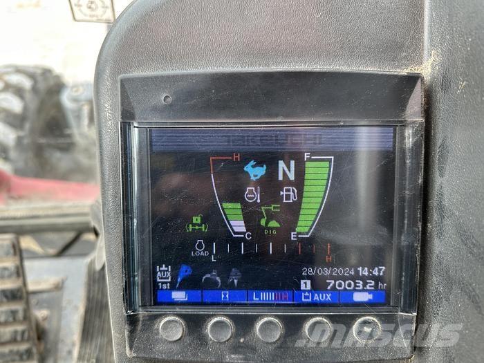 Takeuchi TB295W Колёсные экскаваторы