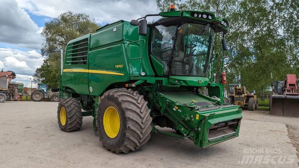 John Deere T 670 i Зерноуборочные комбайны