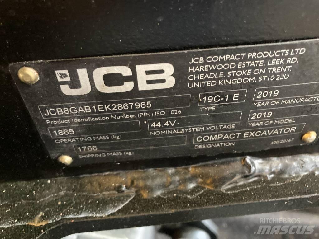 JCB 19 C-IE Мини-экскаваторы