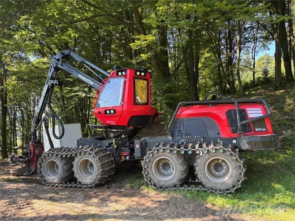 Komatsu 931 XC Харвестеры