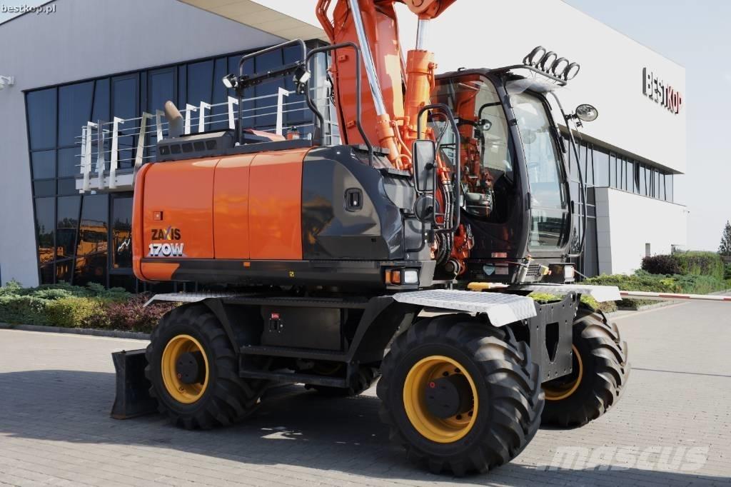 Hitachi ZX 170 W-6 Колёсные экскаваторы