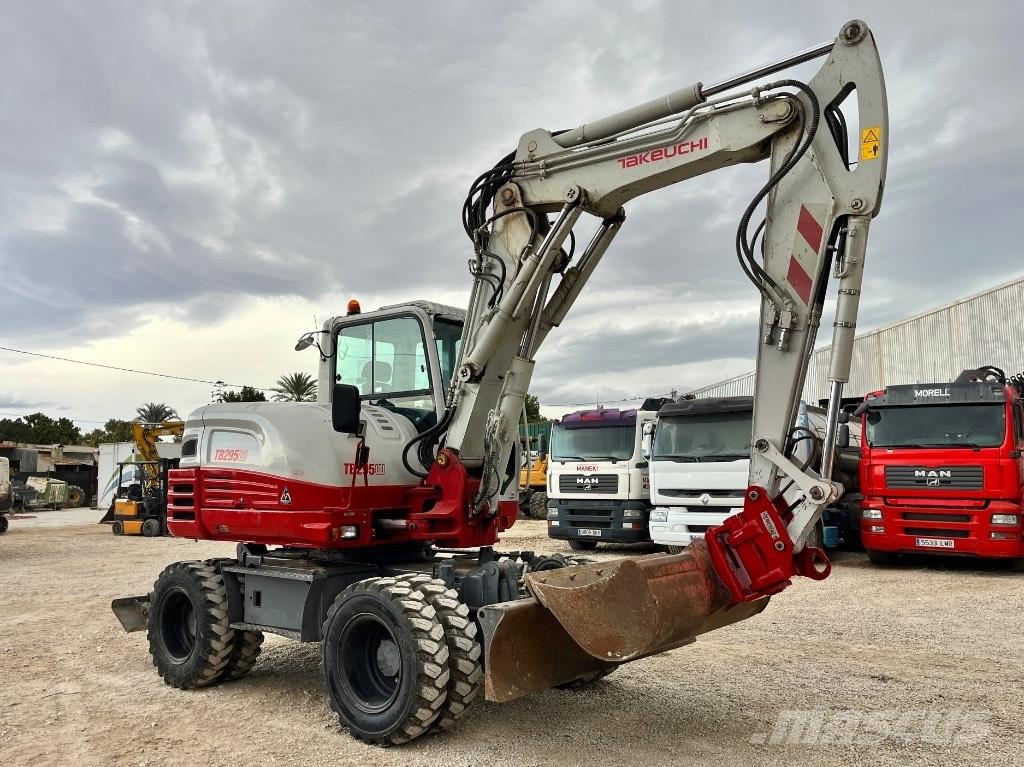 Takeuchi TB 295 W Колёсные экскаваторы