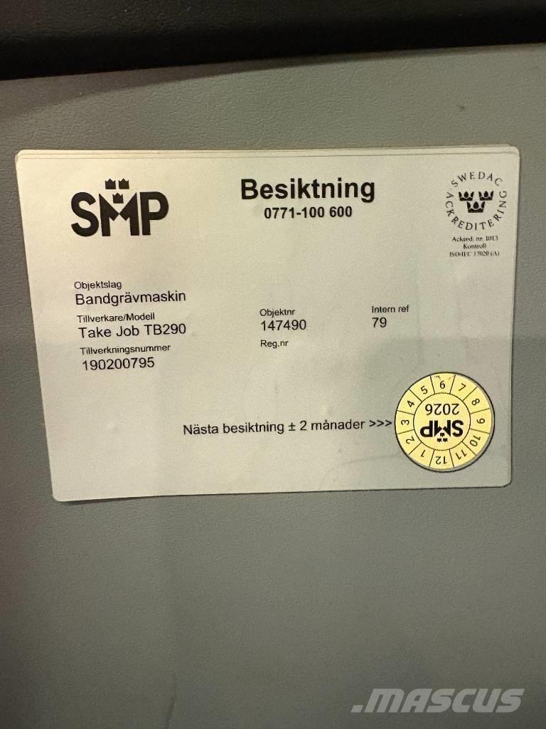 Takeuchi TB290 Малые экскаваторы 7т-12т