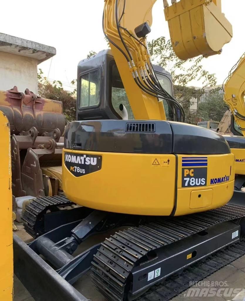 Komatsu PC 78 Малые экскаваторы 7т-12т
