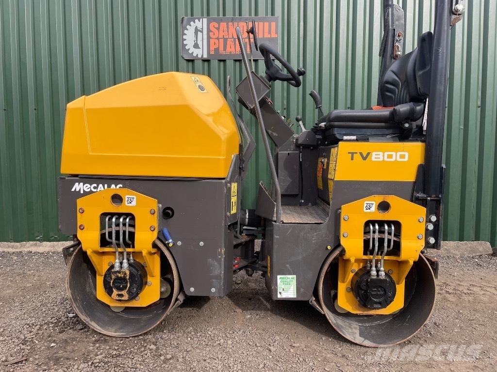 Mecalac TV 800 Катки тротуарные