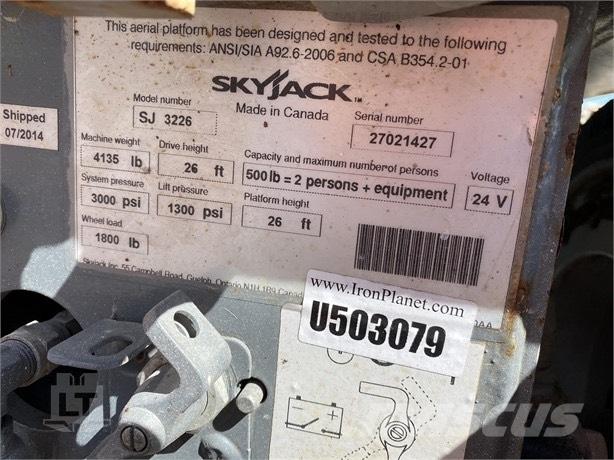 SkyJack SJ III 3226 Ножничные подъемники