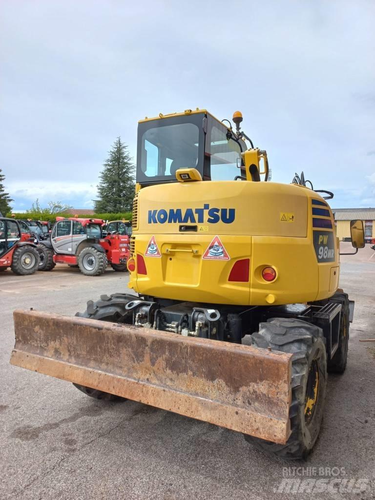 Komatsu PW 98 MR Колёсные экскаваторы