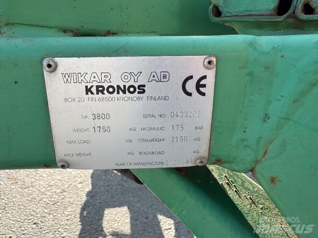Kronos 3800 Пружинные бороны