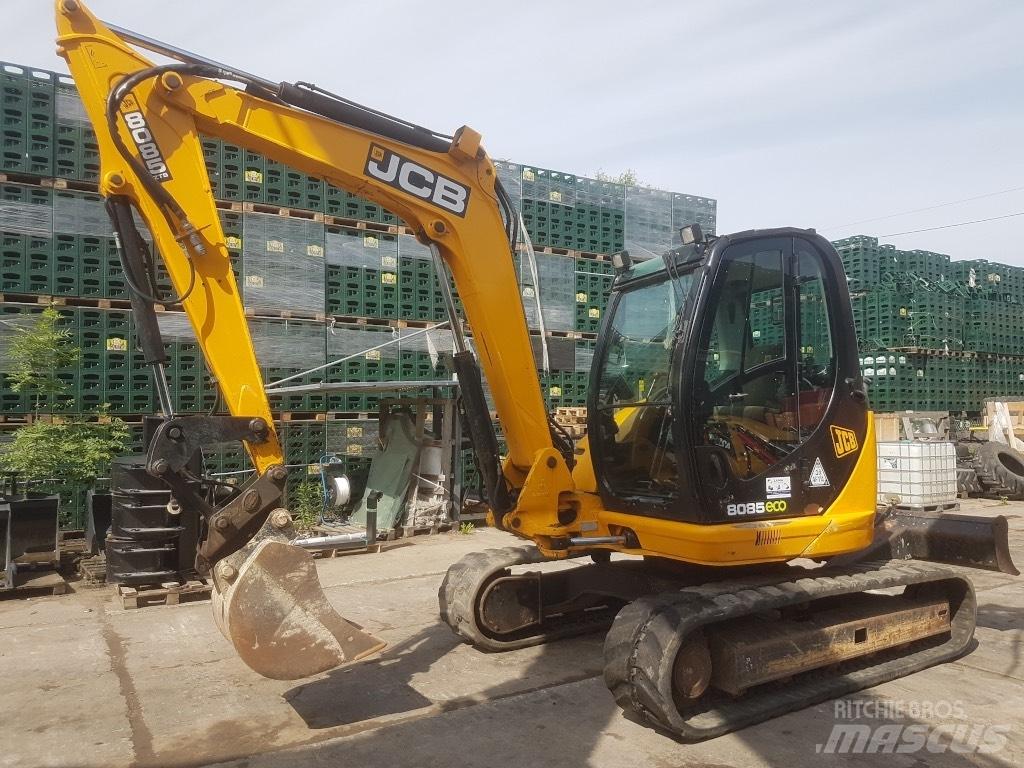 JCB 8085 ZTS Малые экскаваторы 7т-12т