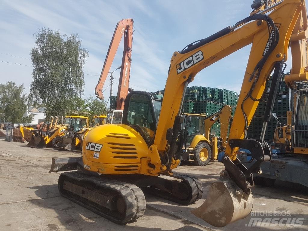 JCB 8085 ZTS Малые экскаваторы 7т-12т