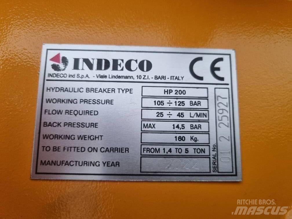 Indeco HP 200 Гидромолоты