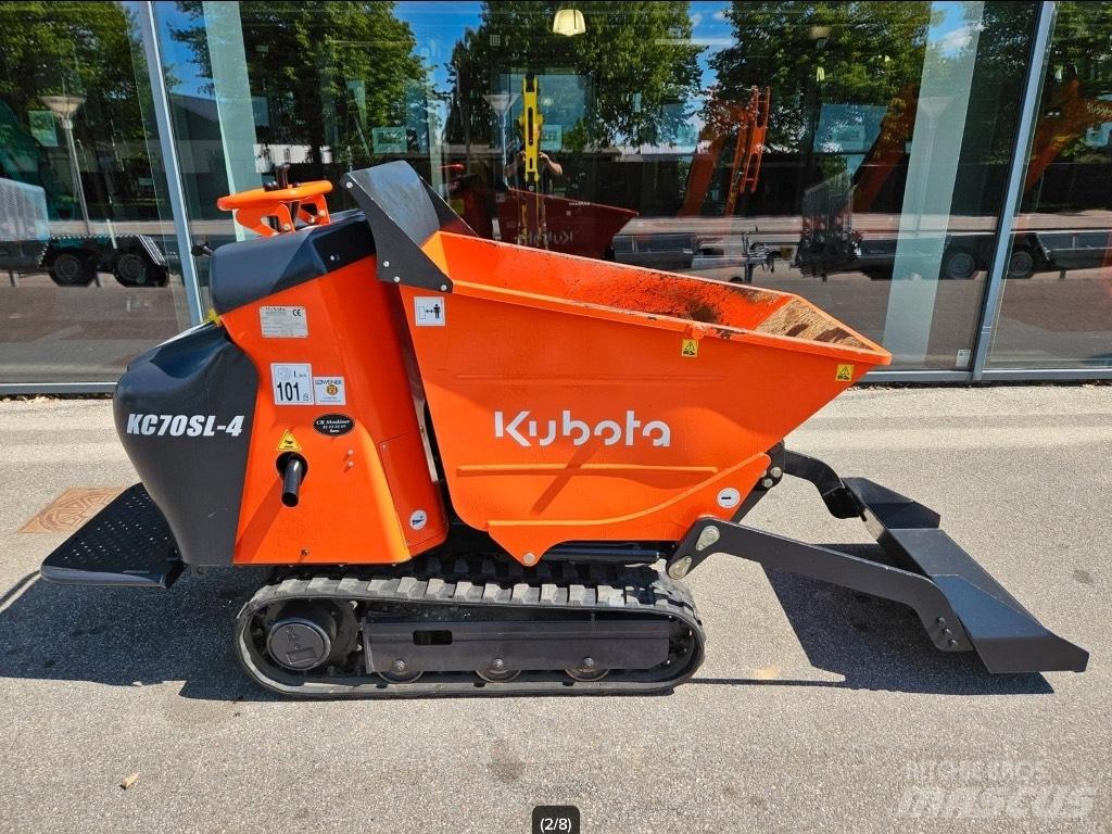 Kubota KC 70 Мини-самосвалы
