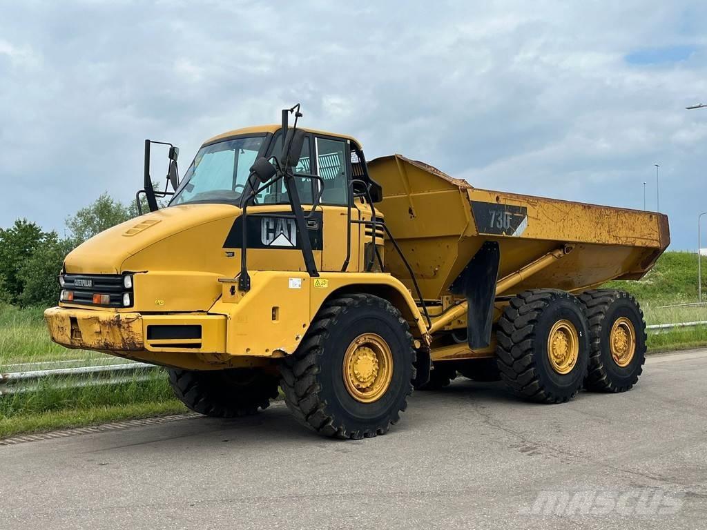 CAT 730 Шарнирно-сочленённые самосвалы