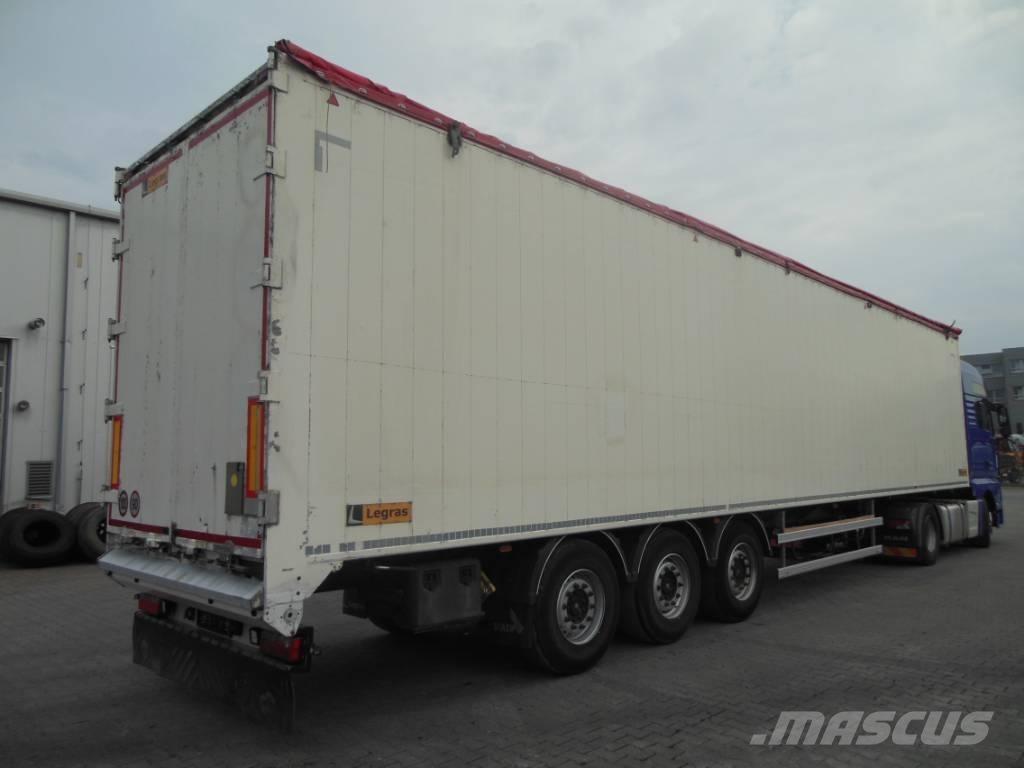 Legras SBS 2220, 95m3 Полуприцепы с подвижным полом