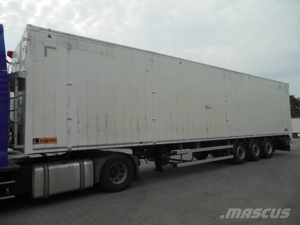 Legras SBS 2220, 95m3 Полуприцепы с подвижным полом