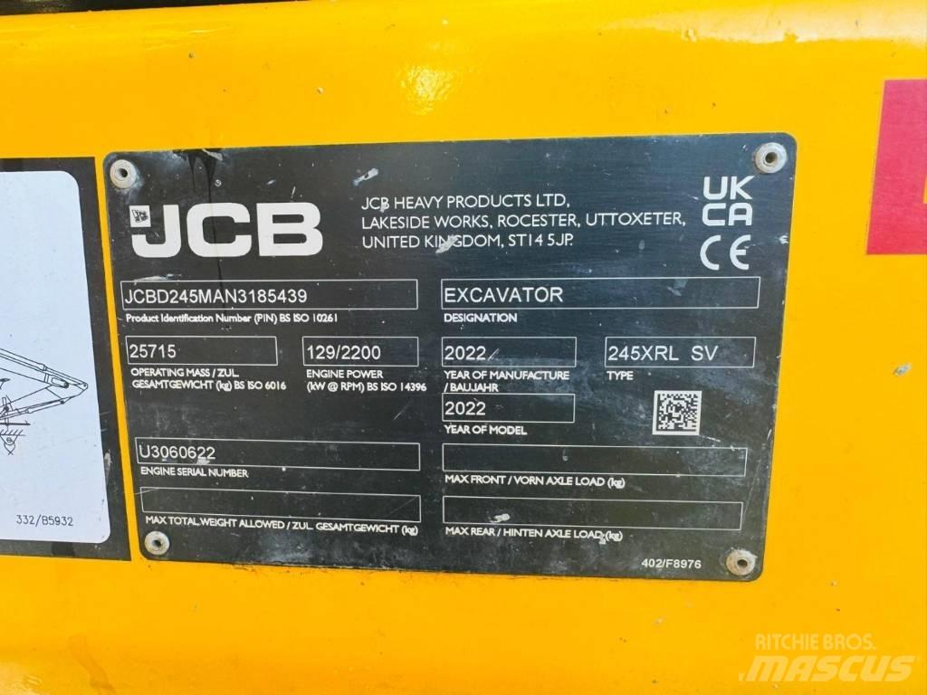 JCB 245 XR Гусеничные экскаваторы