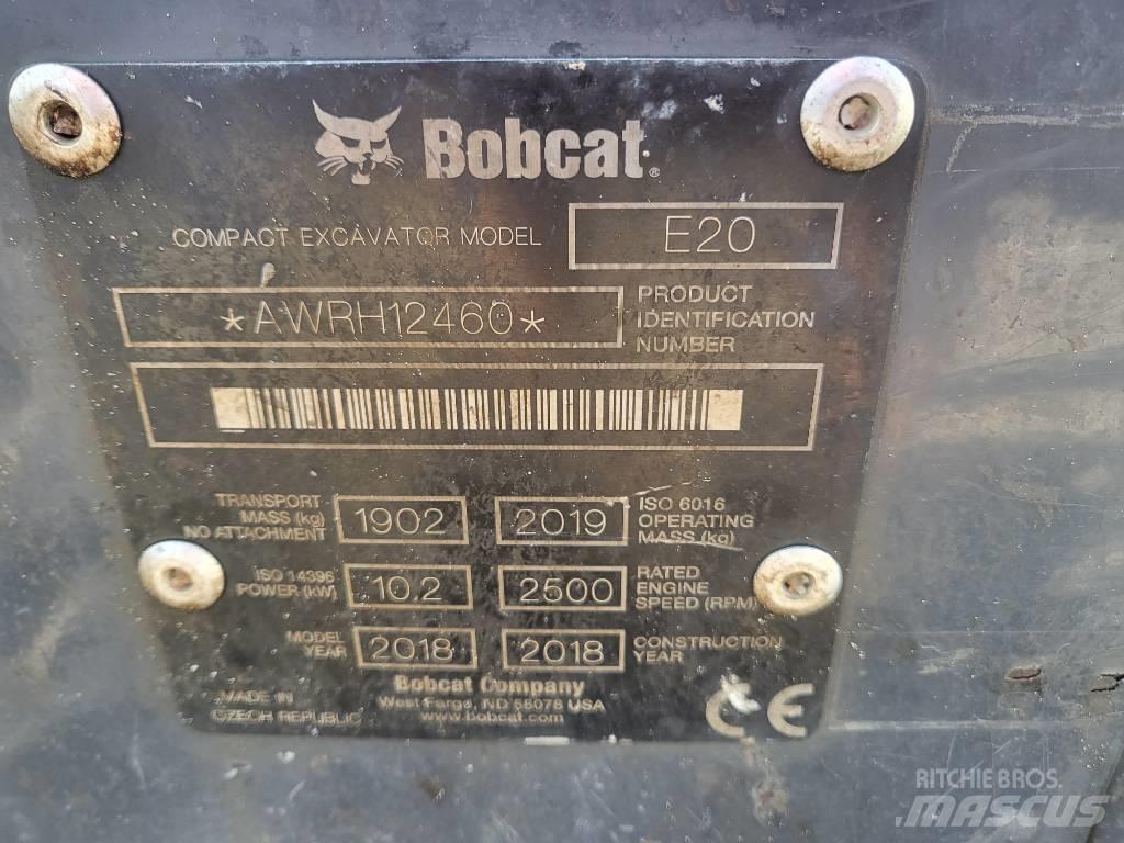 Bobcat E20z Мини-экскаваторы