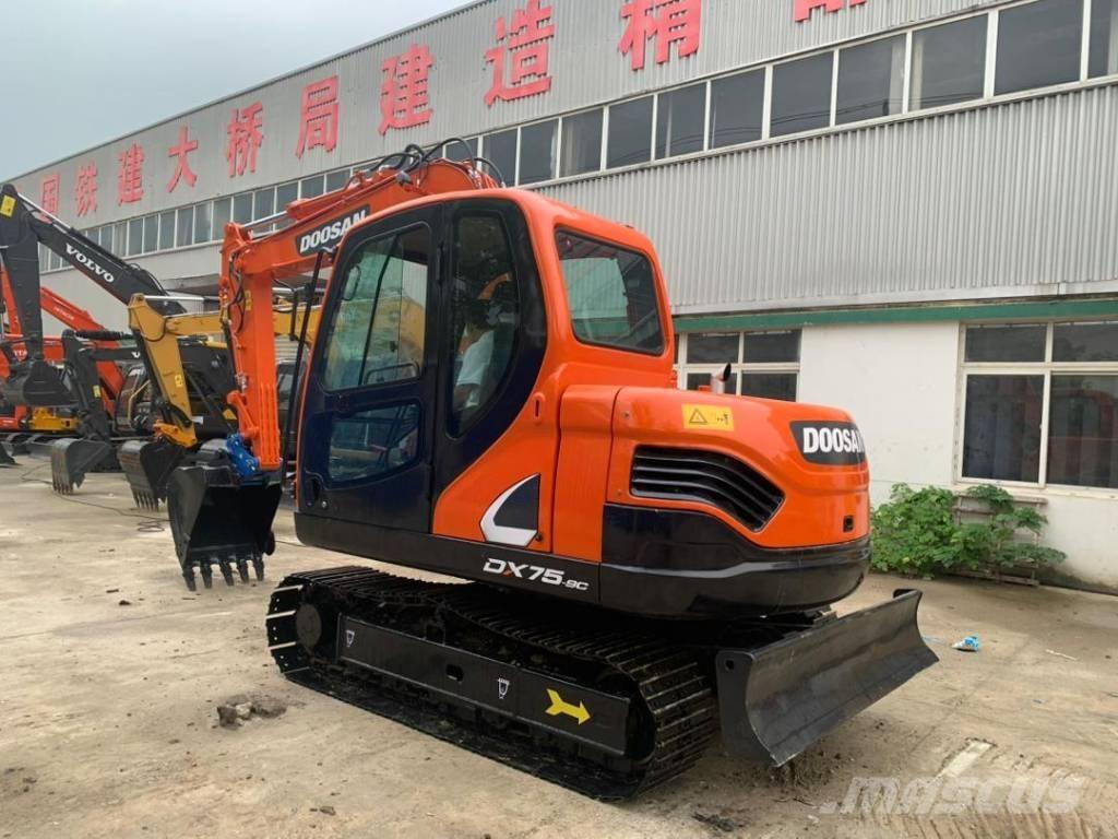 Doosan DX 75-9 C Малые экскаваторы 7т-12т