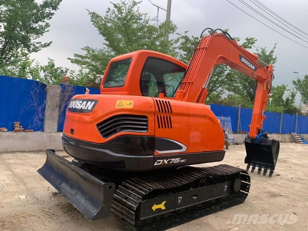 Doosan DX 75-9 C Малые экскаваторы 7т-12т