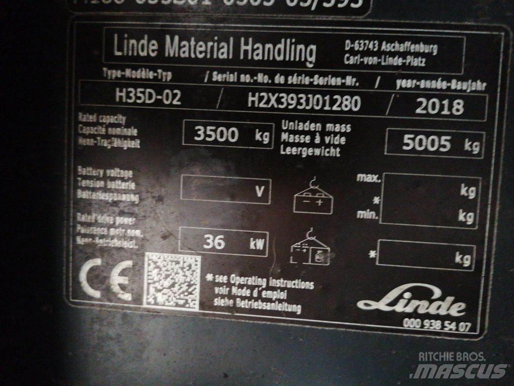 Linde H35D-02 Дизельные погрузчики