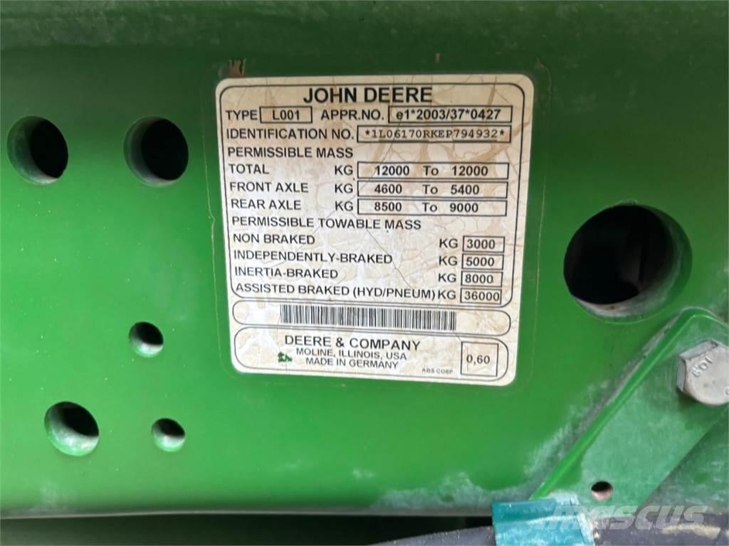 John Deere 6170R Трактора