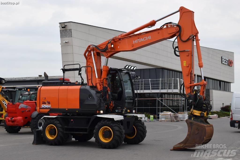 Hitachi ZX170 W-6 Колёсные экскаваторы