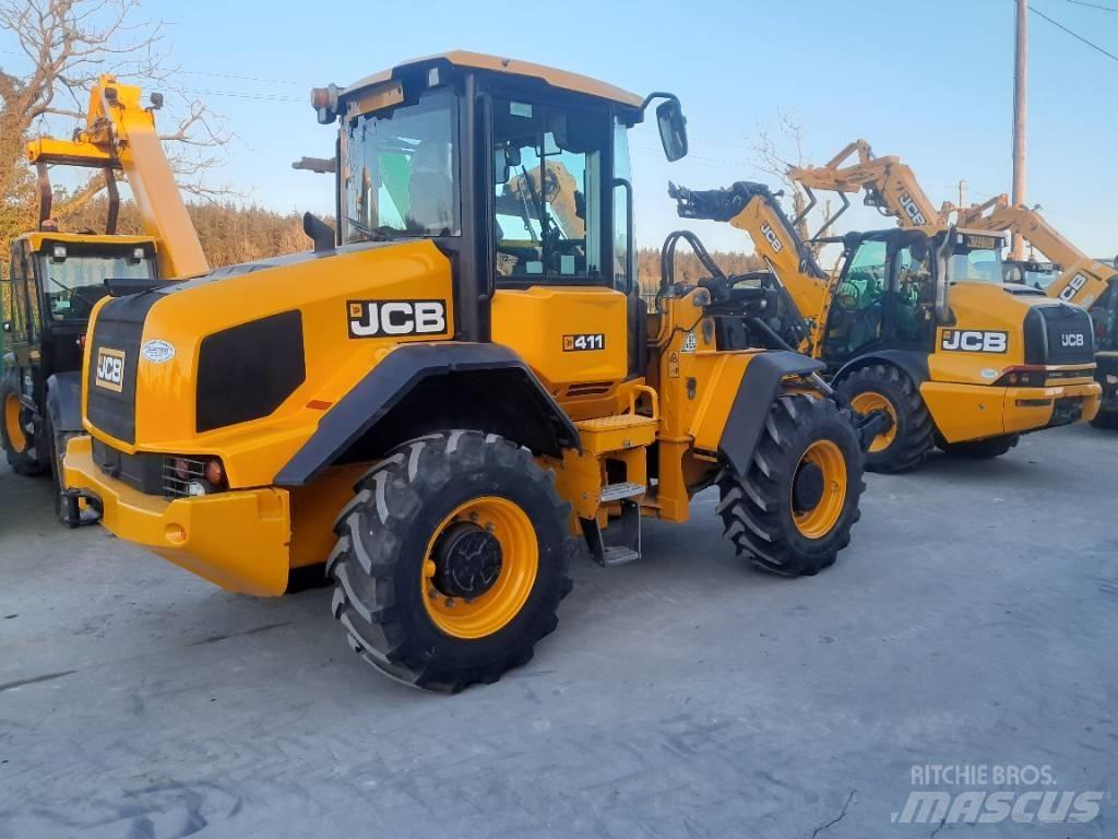 JCB 411 Фронтальные погрузчики