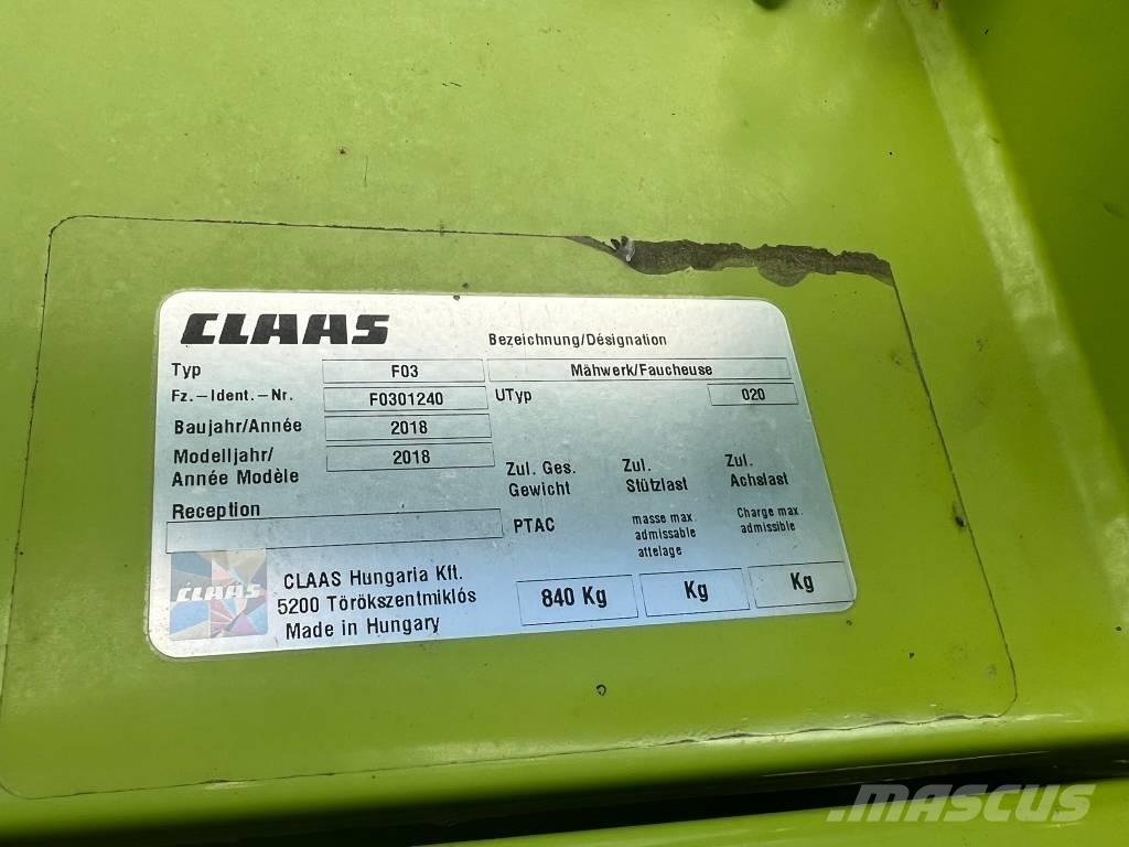 CLAAS Corto 310 FN Роторные косилки