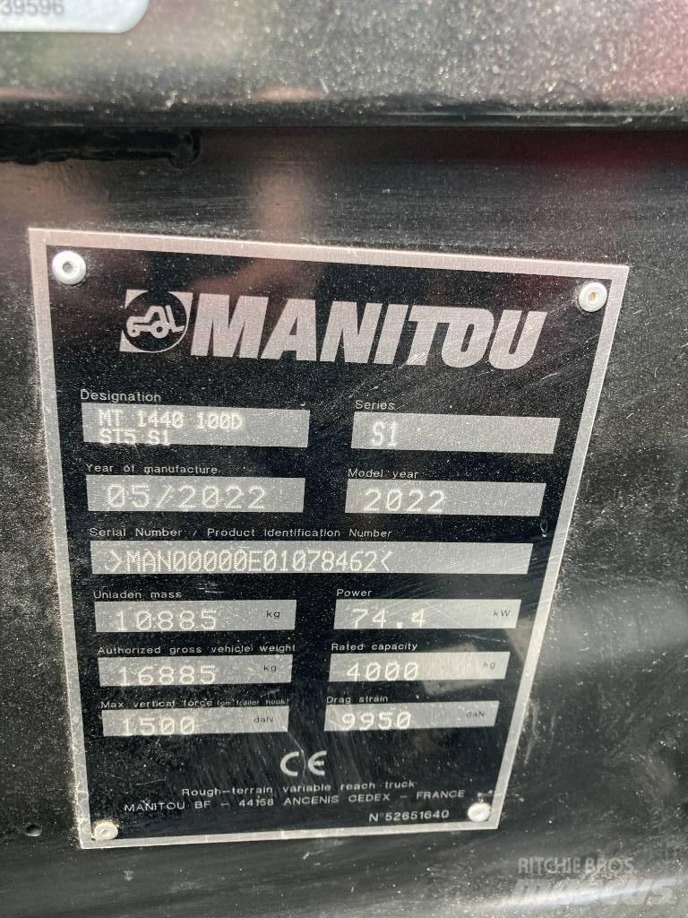 Manitou MT 1440 Телескопические погрузчики