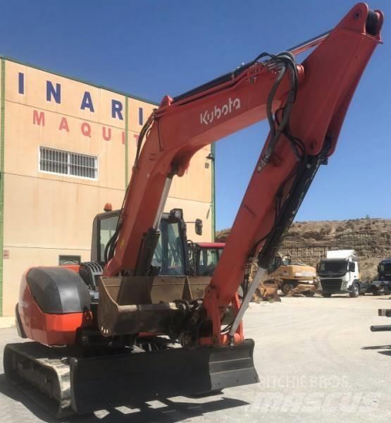 Kubota KX 080-4 Малые экскаваторы 7т-12т
