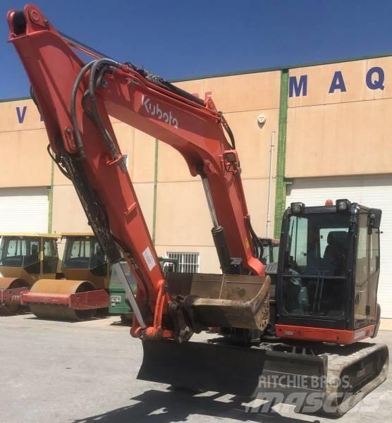 Kubota KX 080-4 Малые экскаваторы 7т-12т