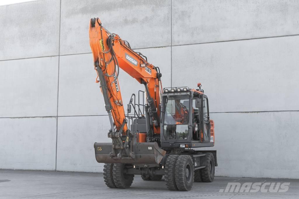 Doosan DX 140 W Колёсные экскаваторы