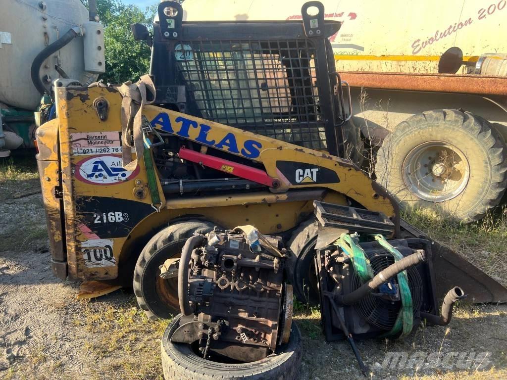 CAT 216 B 3 Ходовая часть и подвеска