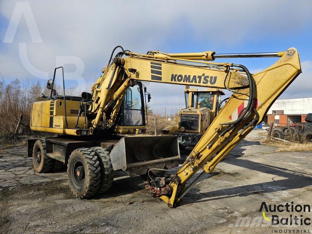 Komatsu PW130ES-6K Колёсные экскаваторы