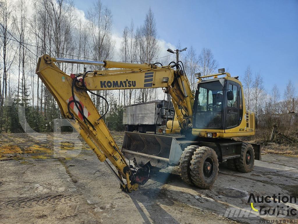Komatsu PW130ES-6K Колёсные экскаваторы