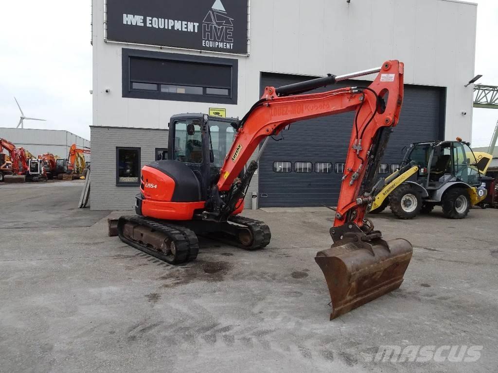 Kubota U55-4 Мини-экскаваторы